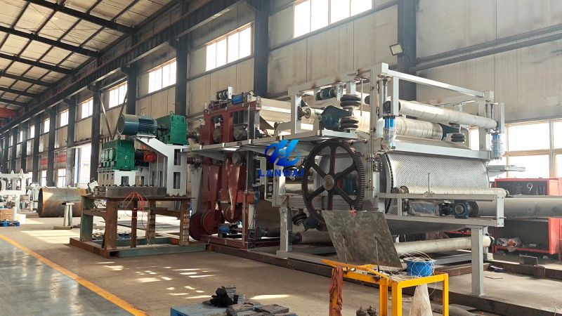 双网挤浆机源头加工厂-蓝海科技，为制浆企业提供成套设备